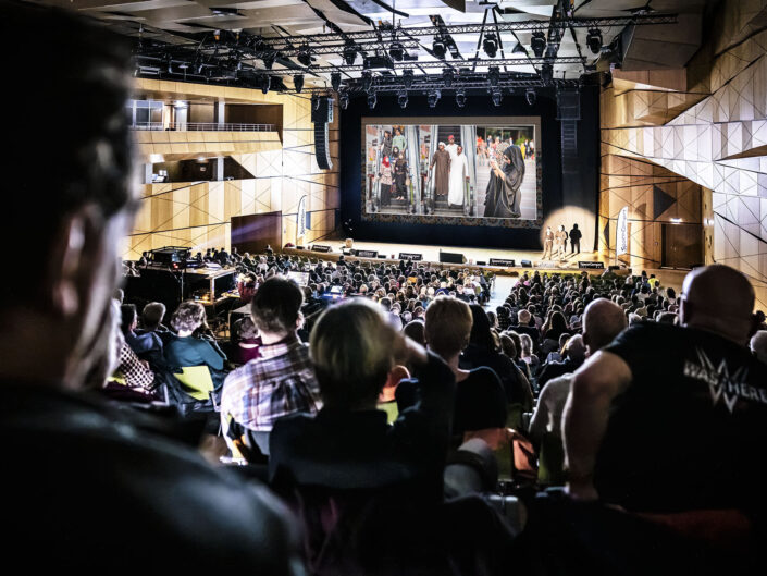 Live-Repotage "Yalla Yalla Arabia" mit Nadine Pungs und Lutz Jäkel auf dem Weitsicht Festival, Darmstadt
