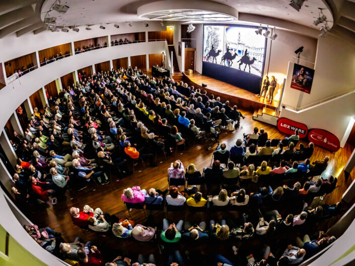 Live-Repotage "Yalla Yalla Arabia" mit Nadine Pungs und Lutz Jäkel auf dem Mundologia Festival, Freiburg