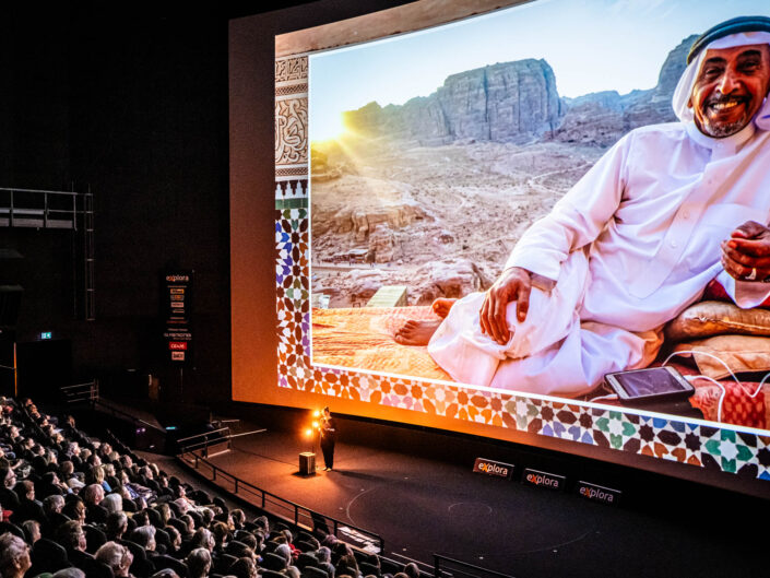 Live-Repotage "Yalla Yalla Arabia" mit Nadine Pungs und Lutz Jäkel in Luzern, Schweiz