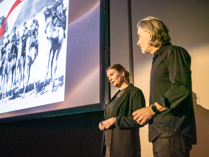 Live-Repotage "Yalla Yalla Arabia" mit Nadine Pungs und Lutz Jäkel auf dem Mundologia Festival, Freiburg