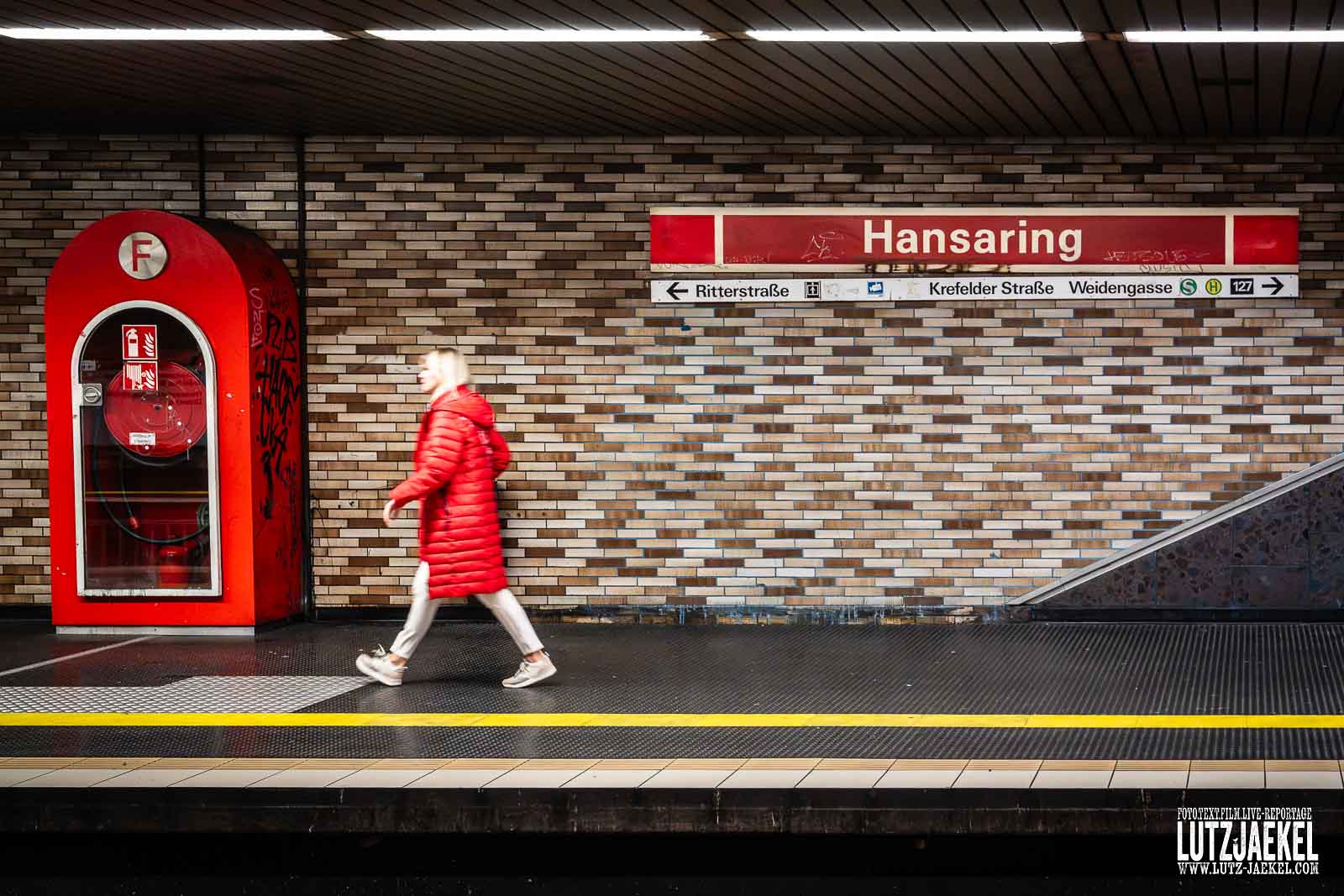 Streetfotografie Workshop Köln - Bahnhof Hansaring
