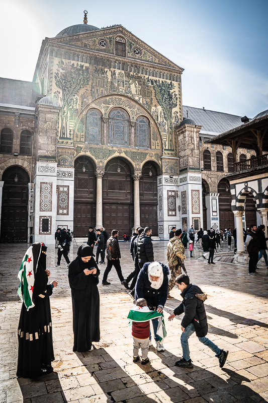 Street-Fotoreise Damaskus: In der Umayyaden-Moschee mitten in der Altstadt.