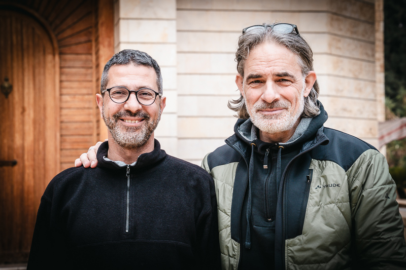 Street-Fotoreise Damaskus: Fotojournalist und Autor Lutz Jäkel mit seinem langjährigen syrischen Freund Amer.