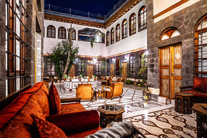 Street-Fotoreise Damaskus: Boutique-Hotel "Beit Zafran"
