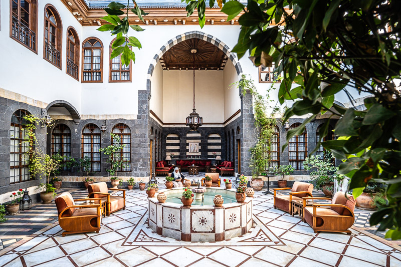 Street-Fotoreise Damaskus: Boutique-Hotel "Beit Zafran"
