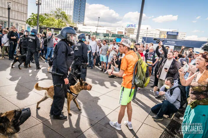 Berlin Querdenker Corona Demonstration