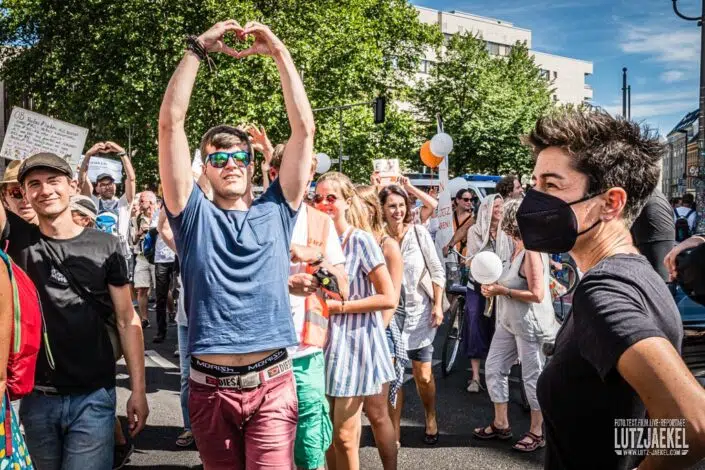 Berlin Querdenker Corona Demonstration