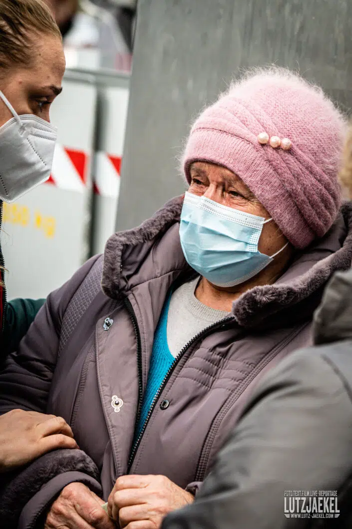 Ankunft von Geflüchteten aus der Ukraine am Berliner Hauptbahnhof